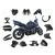 Import Replacement Carbon Moto Parts For Kawasaki Motorcycle Accessories from China