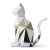 Import Resin Cat Figurine Geometric Cat Decor for Home Gifts Souvenirs from China
