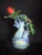 Import Resin dolphin figurine flower vase from China