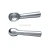 Import Restaurant anti-freeze sliver stainless steel ice cream scoop metal  ice cream spoon from China