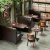 Import restaurant furniture dining table and chair,melamine or wood material from China