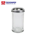 Restaurant Glass Sugar Dispenser with Side Pourer