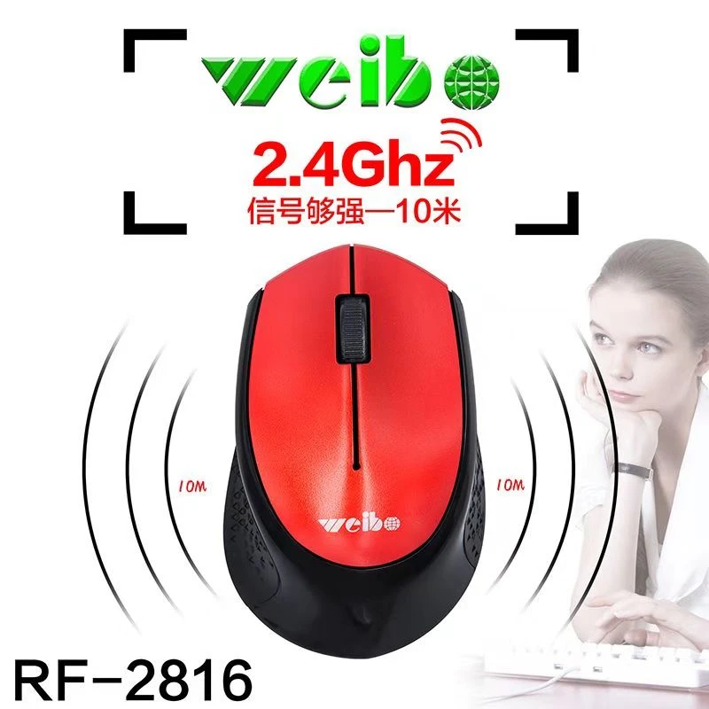 RF2816 computer accessories desktop notebook 2021 wired mouse  optical mouse notebook  Mini telescopic line mouse