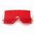 Rivet Fashion Four Lenses Wrap Glasses Big Frame Oversized Shades Sunglasses