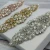 Import rose gold sewing crystal rhinestone pearl applique,DIY Wedding Belt Sash handmade Crystal Pearl Bling Rhinestone Applique from China