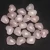 Import Rose Quartz Stone Hearts Heart Shaped Gemstones Lovers Gifts from China