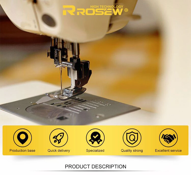 Rosew GC0303CX Walking Foot heavy duty single needle lockstitch industrial sewing machine price