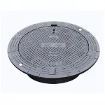 Round storm water drain cover made in China Drain manhole cover