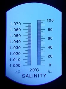 Salinity 0-10% Refractometer