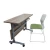 Import school furniture set nursery school furniture adjustable student desk and chair from China