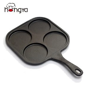 Cast Iron Biscuit Pan 7-Hole Cake Cooking Pan Non-stick Cast Iron