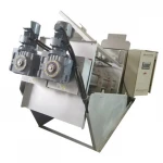 Screw Type Sludge Dewatering Machine