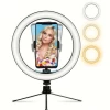 Selfie Ring Light Phone 120Pcs Led 800Lumen Ring Light With Dest Tripod And Remote 10 Inch Ring Light With Tripod Stand