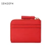 Sendefn Wholesale women wallet Design With Zipper Coin Pocket RFID Credit Card Holder