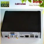 Sepine full hd 1080p hdd player ,android box vga out with wifi internet media box