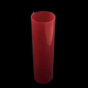 Shengsu Hard Rigid Factory Thin Roll 0.25mm Red Plastic Sheet Color PVC