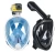 Import Shenzhen180 full face carbon new premium black face easybreath snorkel mask full face snorkel from China
