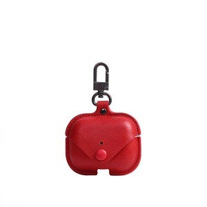 Shockproof Drop Proof Anti-Lost Earphone Accessories For Airpod Leather Case