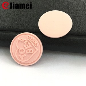 shoes trademark, embossed logo PVC 3d silicon label custom