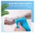 Silicone Bath Brush Body Exfoliating Lengthen Silicone Body Lathers Well Eco Friendly Comfortable Massage (70cm)