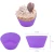 Import Silicone Mini Reusable Muffin Baking Cup Small Cupcake Holders Multi Color Silicone Cupcakes Liners Pastry Dessert Cups from China