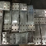 Silver plated copper braid cable flat tinned braided grounding wire