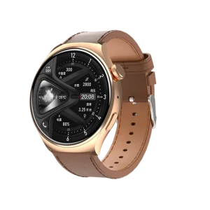 SK25 2024 New Product Round Screen Men Smartwatch Voice Assistant Wearable Device Fashion BT Calling Smart electronics watch