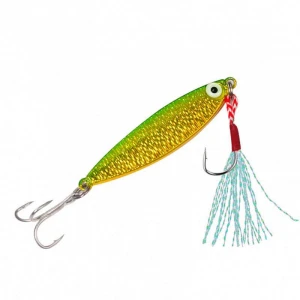 Skna wholesale onshore investment Blade Vib Metal Jig For Big Yellowfish Double hook bait