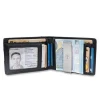 Slim Back and  Front Pocket Wallet for RFID money clip leather  anti theft wallet