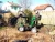 Small micro garden farm tractor digger excavator for agriculture equipment