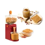 Small Peanut butter maker colloid mill used for grinding raw almonds/Nut butter making machine  (whatsapp:0086 15039114052)