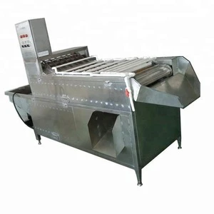 Small Scale Automatic Hard Boiled Egg Peeling Processing Machine