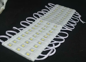 SMD5730 LED backlight R G B Y P WW W ip65 waterproof 3 leds led module 12V for advertisement