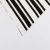 Import Soft polyester rayon black and white stripes stretch 4x2 knit rib fabric from China