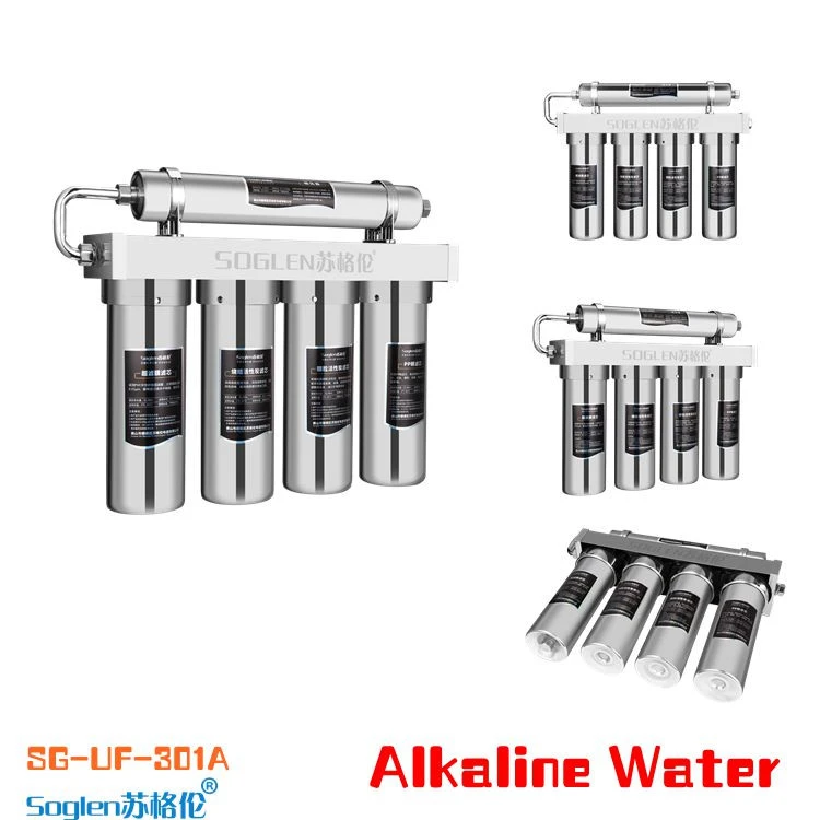 Soglen alkaline filter 5-STAGEstainless steel filter so safe without electricity stainless steel filter