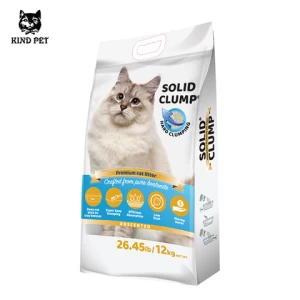 Solid Clump Cat Litter Sand Scoops easily  arena para gato Wholesale in China