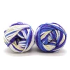 Space dyed aran weight 100% cotton yarn ball for knitting and crochet