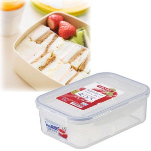 Square Plastic Food Saving Box For Bread And Pasta And Canned Food