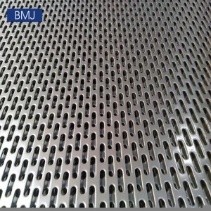 SS Aluminum Low Carbon Steel Perforated Metal Sieve Mesh Plate