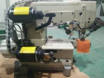 ST 720 -365-UT high speed small cylinder bed 3-needle 5-thread interlock sewing machine with automatic trimmer