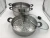 Import Stainless Steel 3 Layer Food Steam Pot 32CM Steamer for wholesale from China
