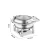 Import Stainless Steel Alcohol Heating Stove Food Warmer Round Chafing Dishes Food Warmer from China