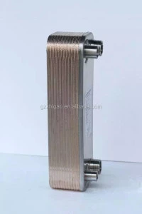 Stainless steel brazed plate heat exchanger as evaporator or condenser