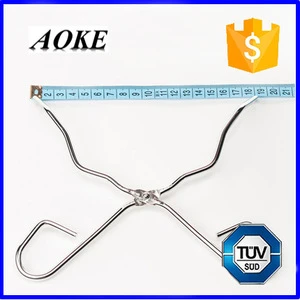 Stainless Steel Crucible Tongs for Lab Use