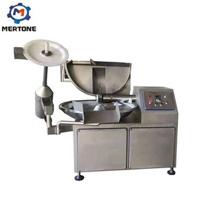 Stainless Steel High Speed Meat Bowl Cutter