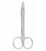 STAINLESS STEEL Manicure Cuticle Scissors Straight Extra Fine