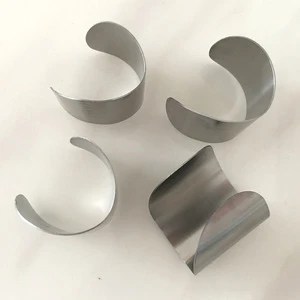 stainless steel napkin ring for Home, Kitchen, Dining Room Table - Pack of 4