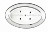 Stainless Steel Oval Carving Tray meat tray
