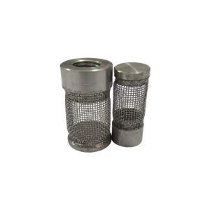 Stainless steel pipe welding process high pressure support backwash filter element