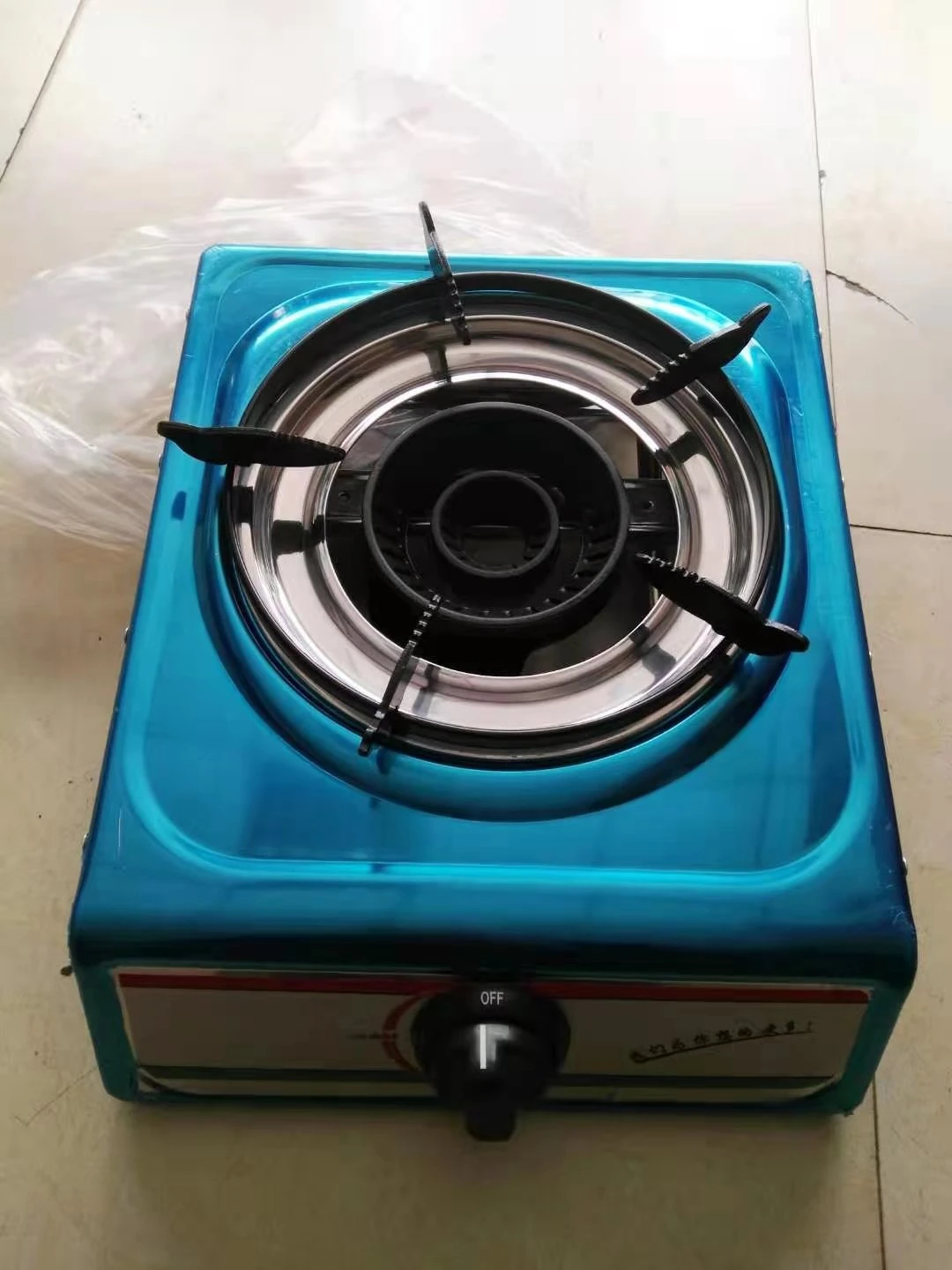 Stainless Steel top 1 burner Gas cooker China gas stove cooktop